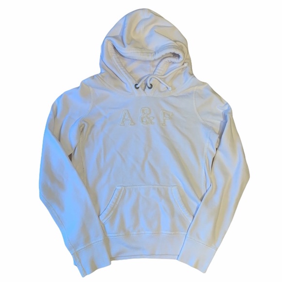 Abercrombie & Fitch Tops - Abercrombie & Fitch Applique Logo Hoodie